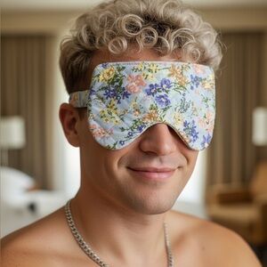 Aromatherapy Cotton Eye Mask Sleeve | Active Life Collection – Floral Lullaby